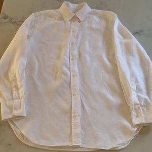 Everlane white Linen Women’s Button Down Blouse